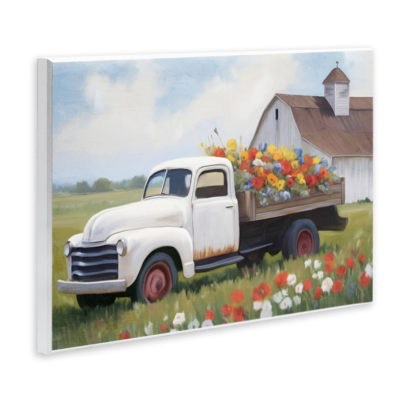Plaque murale blanche à motif floral, par Kim Allen, H 13 po x l 19 po