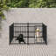 Finnegan Steel Kennel With Door-749446084