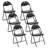 Fabric Padded Stackable Folding Chair Folding Chair Set