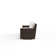 106'' High-Density Polyethylene (HDPE) Wicker Outdoor Patio Sofa with Sunbrella® Cushions