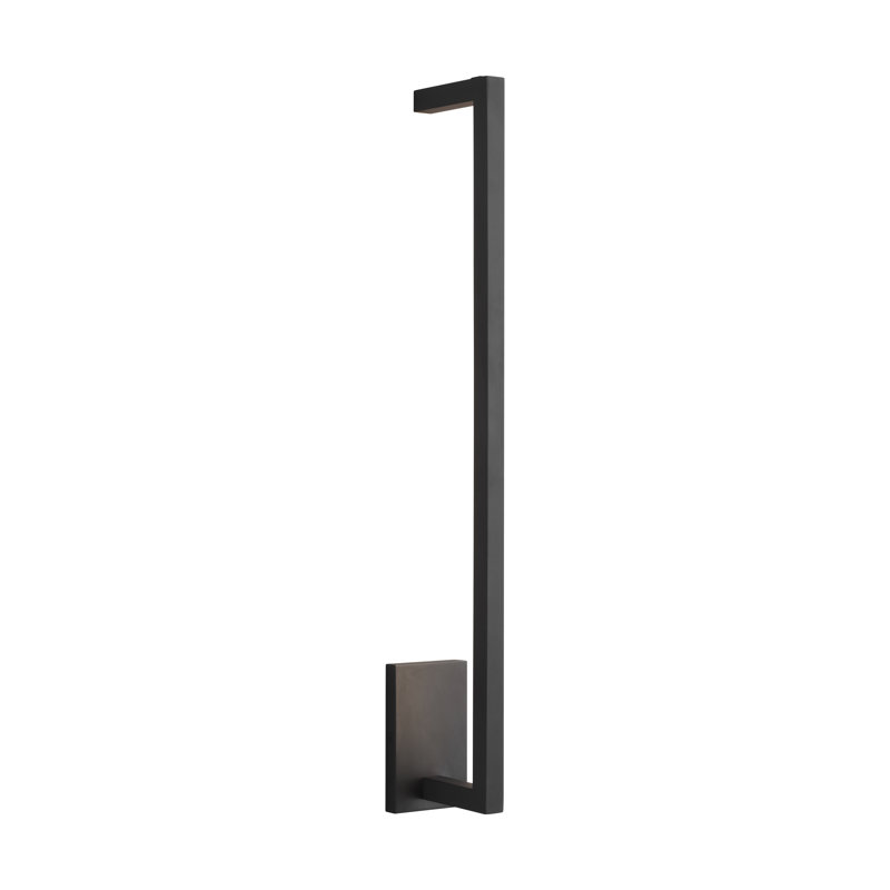 Stagger 1 - Light LED Armed Sconce, Nightshade Black, 25.1" H x 4.5" W x 4.2" D