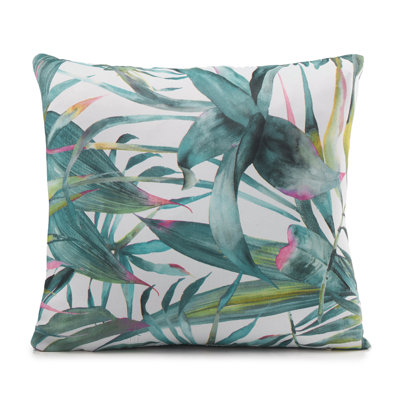 Idaville Floral Square Throw Pillow Cover