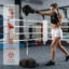 Freestanding Adjustable Height Punching Ball Set – Durable PU/PVC Ball, Stable HDPE Base with Steel Spring Stand – Ideal for Boxing, MMA, Cardio, Speed Training, Stress Relief – for Teens