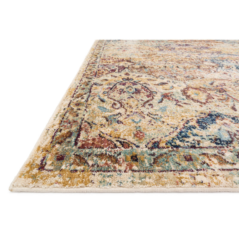 Goggin Oriental Indoor Rug, Rectangle 9'6" x 13'