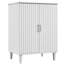 Meuble-lavabo avec tablettes réglables