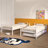 Aafke Twin-Over-Twin Bunk Bed with Trundle,Metal Trundle- W/Safety Rail and Ladder-1644816241