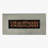 42 Inch Rectangular Propane Fire Pit Table with Tank Storage and Glass Wind Guard