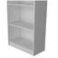 Bibliothèque à 4 tablettes Sutton avec tablettes de rangement modernes-1014715123