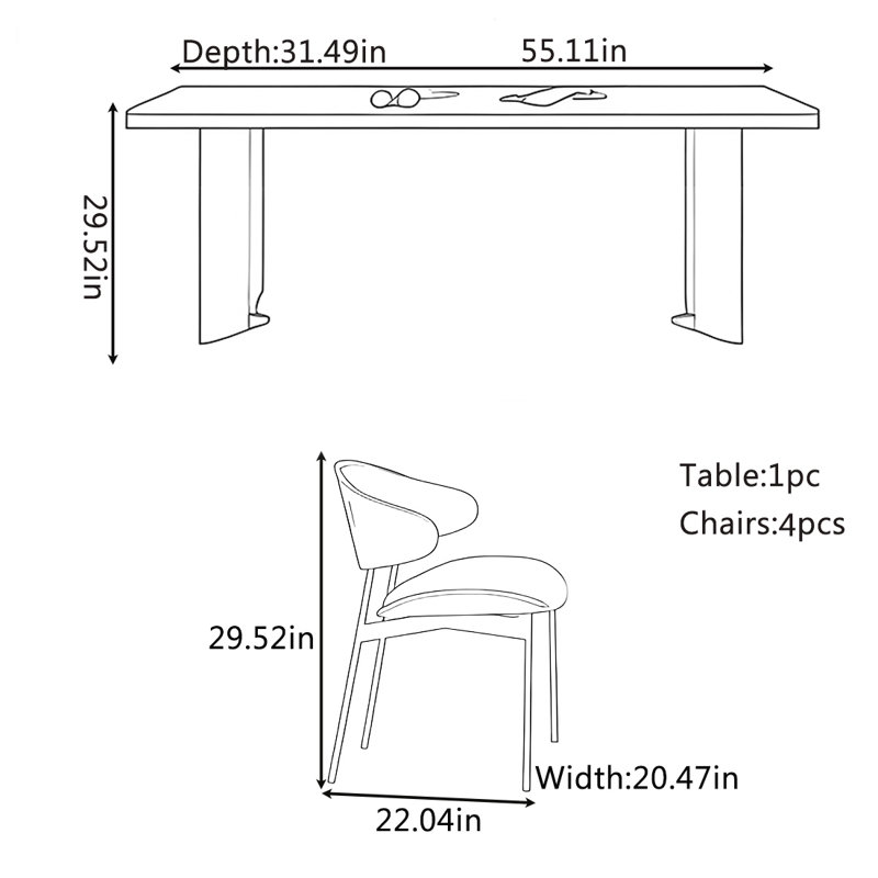 Skipton, 29.52"H x 55.11"L x 31.49"W
