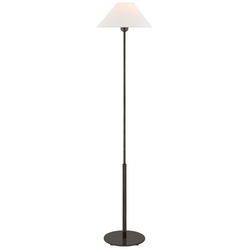 J. Randall Powers Hackney Floor Lamp, Bronze, Linen