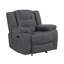 Fauteuil inclinable oscillant Hynes, gris foncé-1190849114