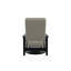 Chaise berçante pivotante cachée en polymère Leeward-98358832-98358861