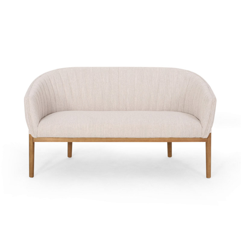 Canapé à deux places pour l'intérieur, Beige