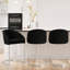 Tabouret de comptoir rembourré Chylee-220024280-221248209
