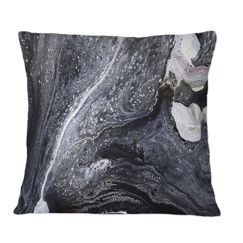 Abstract Throw Pillow, 16" x 16"