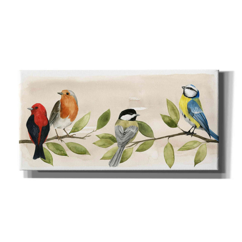 Red Barrel Studio® «Treetop Gathering II» par Grace Popp, H 30 po x l 60 po x P 1,5 po