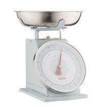 Mechanical Kitchen Scale, Clear Scale Dial Stainless Steel Analog Food  Scale with Removable Bowl, 2KG or 4KG 2 Size, Retro Classic Food Weight  Scale for Kitchen Baking Cooking (2KG) : Home & Kitchen 