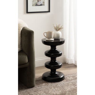 Modern Metal Round Side Table