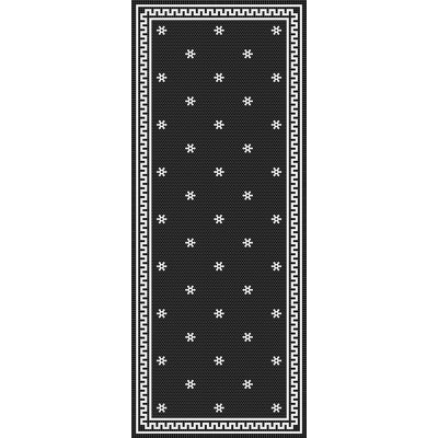 NewYork Black Cushioned Kitchen Mat
