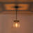 1 - Light Clear Shade Square Glass Pendant Light