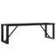 Korolevu Coffee Table Legs O-Frame Steel