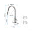 Robinet de cuisine tactile avec douchette extractible-128562626