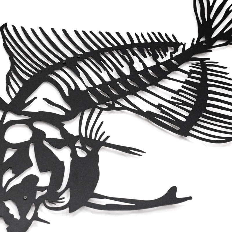 Metal Wall Art, Fish Wall Hanging