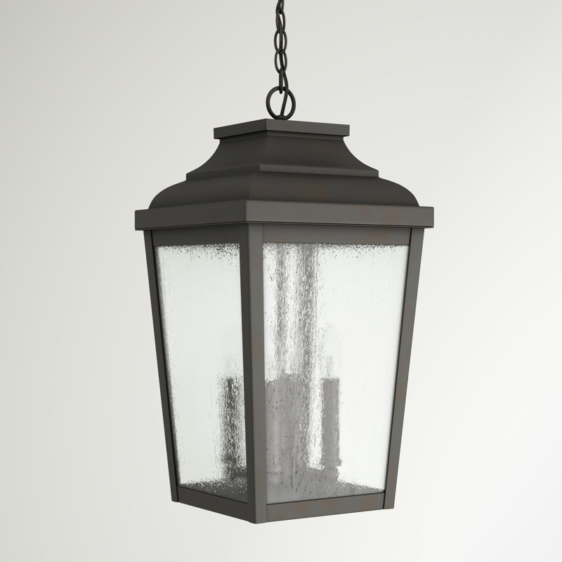 Lanterne suspendue d’extérieur h 21,75 po chelesa bronze 4 ampoules Mayhugh