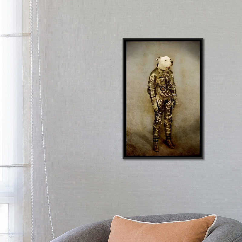 « solid », reproduction d’impression sur toile, H 26 po x l 18 po x P 1,5 po, Toile avec cadre noir, Pas de tapis