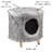 Pufak 15.75'' H Cat Tree
