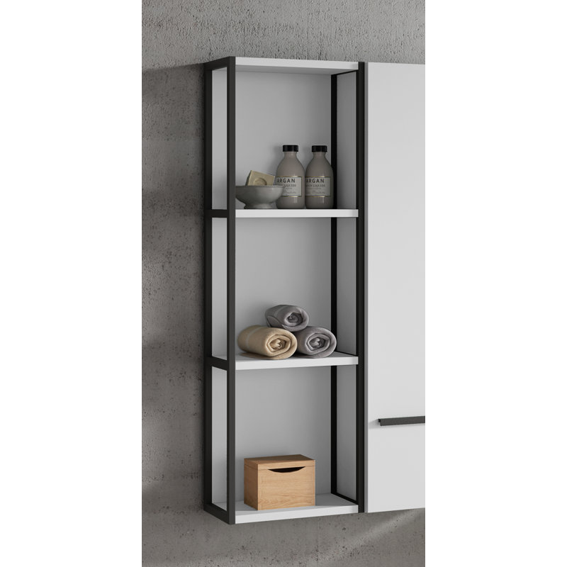 Aquilar Bathroom Shelves, Beige