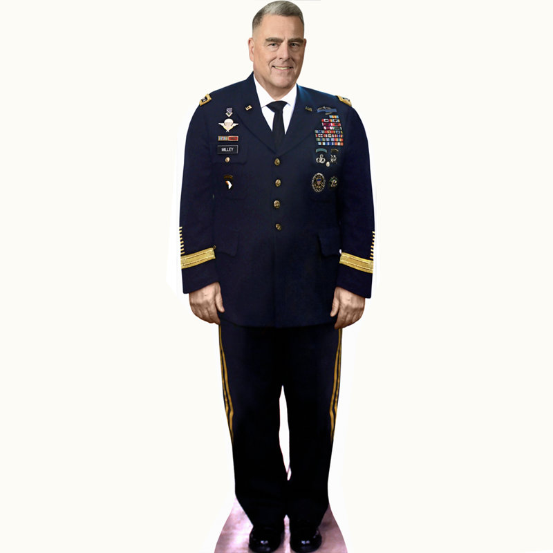 «General Mark Milley» en carton