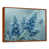 Toile avec cadre flottant brun