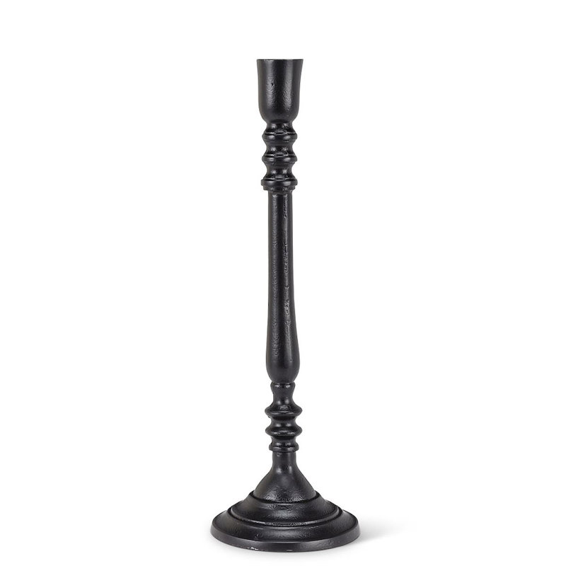 Petit porte-chandelle conique classique, H 14 po x l 5 po x P 4,5 po