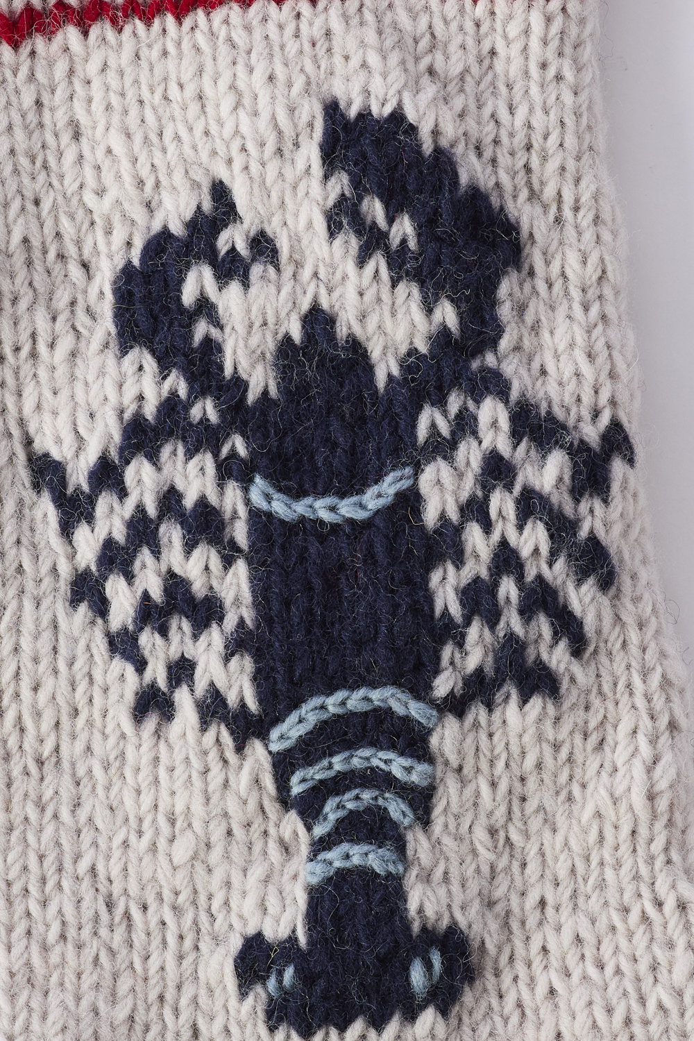 Lobster Stocking 9"x 19"