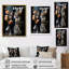 Portrait de chat III sur toile-2106558018-2106558142