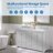 Sabela 60 " W Freestanding Standard Free Standing Single Double With Marble Top