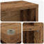 Engineered Wood 92cm H Media Shelves-181374008