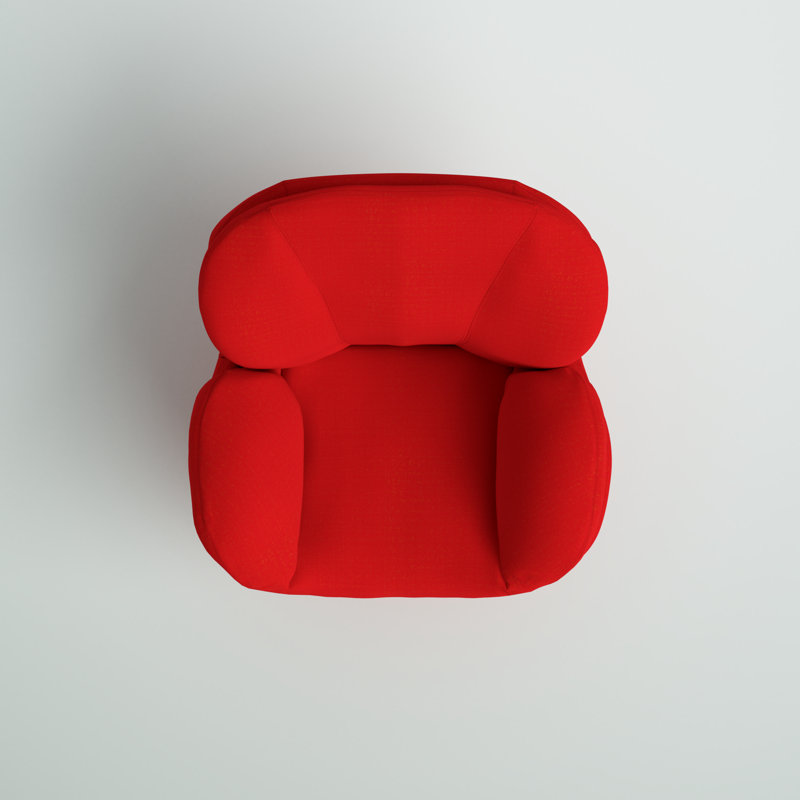 Isaias Upholstered Swivel Armchair