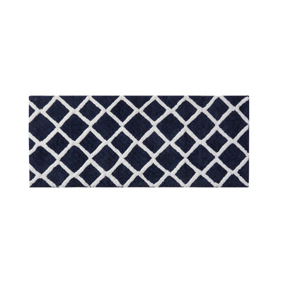 Reversible High Pile Tufted Microfiber Bath Rug（1 Bath Rug）