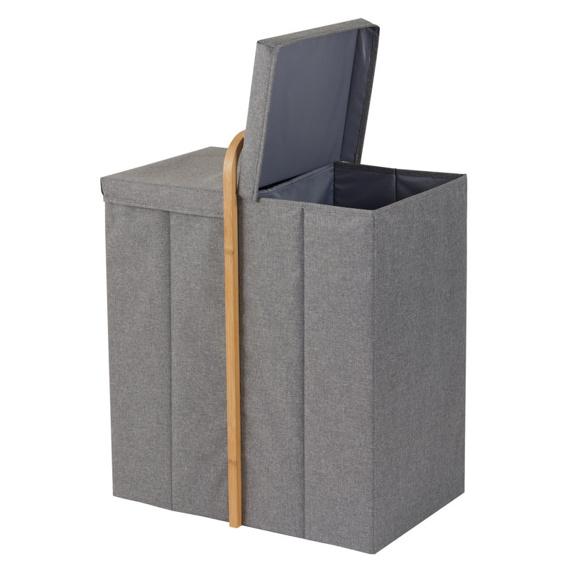 Cotswold Fabric and Bamboo Laundry Hamper