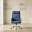 Fauteuil de direction pivotant avec appui-tête Modern-2025003625
