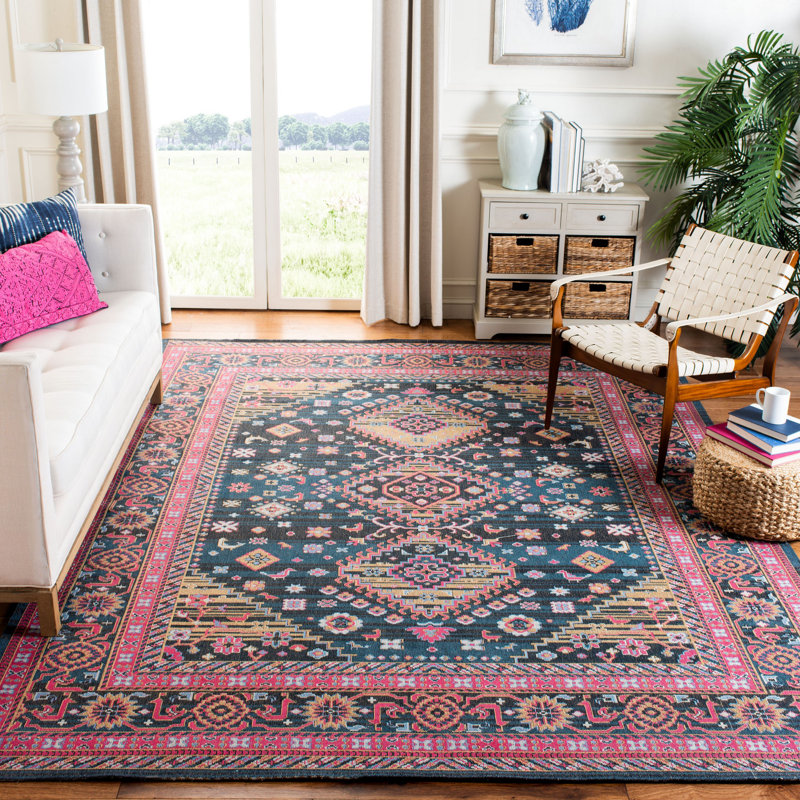 Campbelltown Classic Vintage Performance Oriental Rug, Rectangle 4' x 6'