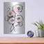 «Pink Mod 2» par Lesia Binkin, art mural en métal-1987572808