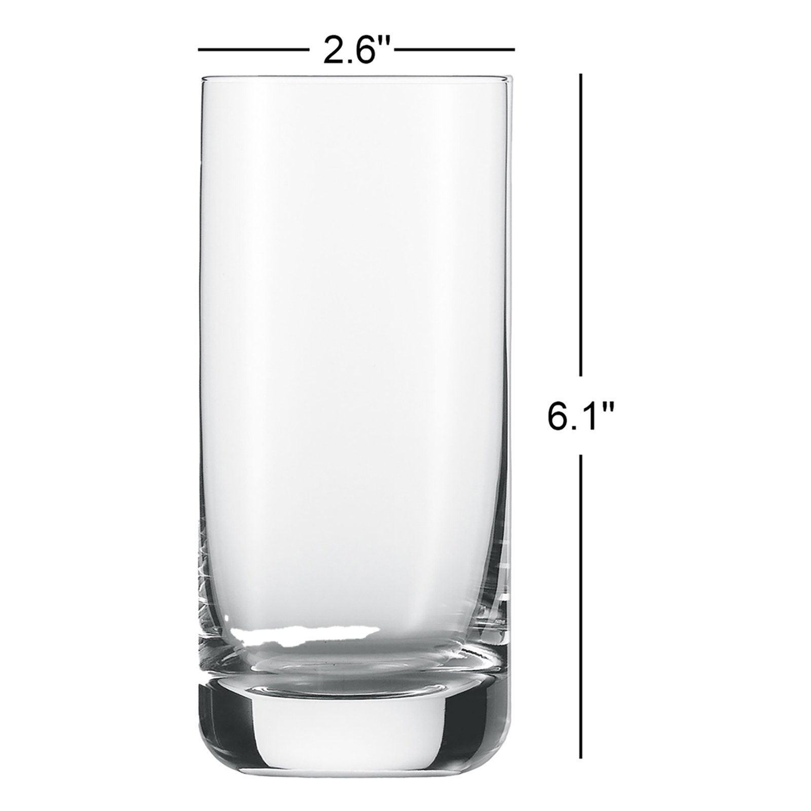 Paris Tritan Iceberg Highball Glass, 12.5 oz.