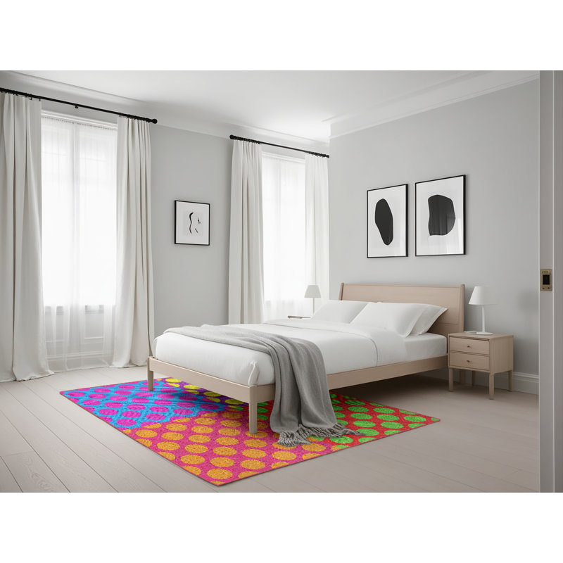 Tapis rouge/vert/bleu, Rectangle 5 pi x 7 pi