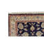 Hand-Knotted High-Quality Navy and Ivory Area Rug