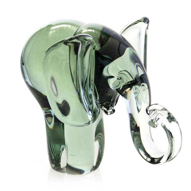 Mohun 12cm Glass Animals Hanging Figurine Ornament