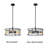 4 - Light Matt Black Single Pendant