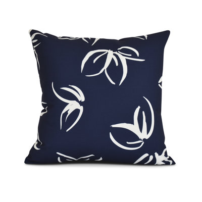Housse de coussin et insert floral floral